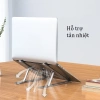 Giá đỡ laptop hợp kim nhôm gấp gọn, tản nhiệt, chỉnh độ cao - Chỉ 79.000 VND 4