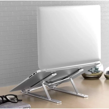 Giá Đỡ Laptop Hợp Kim Nhôm Gấp Lại 12-15.6 inch cho MacBook, Ultrabook, iPad - Giá 79.000 VND 5
