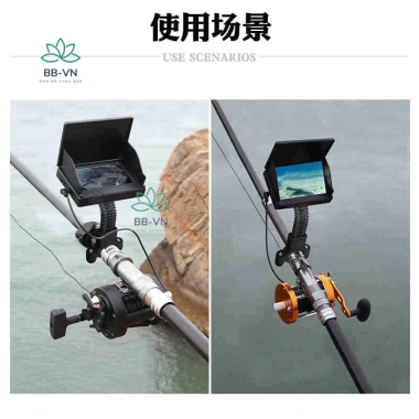 Giá đỡ màn hình camera câu cá - Điều chỉnh góc linh hoạt, chất liệu bền, giá chỉ 90.000 VNĐ