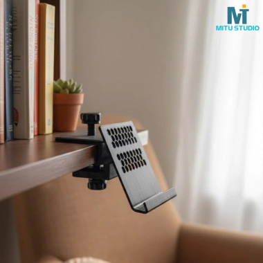 Giá Đỡ Màn Hình và iPad Gắn Bàn – Kẹp Chắc Chắn, Điều Chỉnh Đa Góc, Phù Hợp Bàn Làm Việc Gaming
