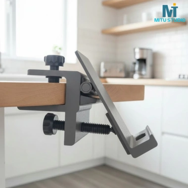 Giá Đỡ Màn Hình và iPad Gắn Bàn – Kẹp Chắc Chắn, Điều Chỉnh Đa Góc, Phù Hợp Bàn Làm Việc Gaming