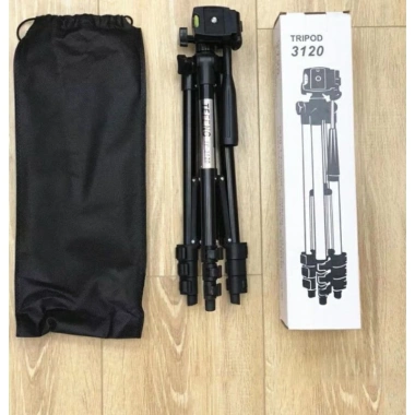 Giá đỡ máy ảnh và điện thoại Tripod TF 3.120 kèm remote chống rung, giá 22.000đ