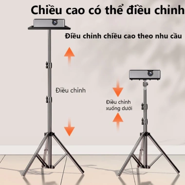 Giá Đỡ Máy Chiếu 3 Chân Đa Chức Năng Hợp Kim Nhôm Cao Cấp, Chắc Chắn 195.800₫ 5