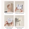 Giá đỡ máy sấy nhôm hợp kim gắn tường không khoan, dán tường, chống gỉ sét 2