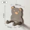 Giá đỡ máy sấy tóc dán tường hình gấu – Dễ lắp, chỉ 29.000 đồng, giảm giá sốc 10