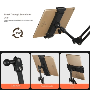 Giá đỡ máy tính bảng cánh tay 360° 4-12.9 inch – Hỗ trợ điện thoại & máy tính, 318.722₫ 3