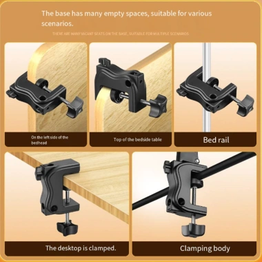 Giá đỡ máy tính bảng cánh tay 360° 4-12.9 inch – Hỗ trợ điện thoại & máy tính, 318.722₫ 4