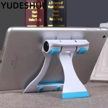 Giá đỡ máy tính bảng đa năng gập lại, điều chỉnh góc linh hoạt cho du lịch và làm việc