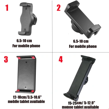 Giá đỡ máy tính bảng đầu giường 4-12.9 inch, điều chỉnh mở rộng, phù hợp điện thoại di động - Giá ưu đãi 1.035.749đ