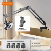 Giá đỡ máy tính bảng iPad Stand 360° xoay 4‑12,9 inch, cánh tay dài điều chỉnh 10