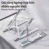 Giá đỡ máy tính xách tay gập gọn, đế tản nhiệt điều chỉnh cao, di động 2