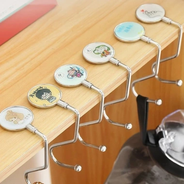 Giá Đỡ Móc Treo Túi Xách Gắn Dưới Bàn – Tiện Dụng, Chỉ 17.000₫, Giảm Giá 10