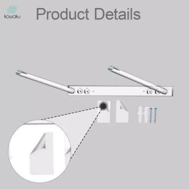 Giá đỡ mũ mở rộng Acrylic trong suốt – Điều chỉnh chiều rộng, treo tường phòng ngủ, tủ quần áo – 136.400₫