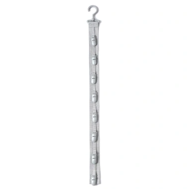 Giá đỡ mũ tủ quần áo CHLOCH - 8 kẹp đa năng, tiết kiệm không gian di động, lưu trữ mũ tiện lợi