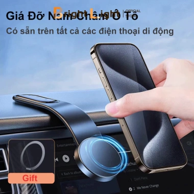 Giá Đỡ Nam Châm Ô Tô C02 Tương Thích Tất Cả Điện Thoại - Chỉ 95.900 VND