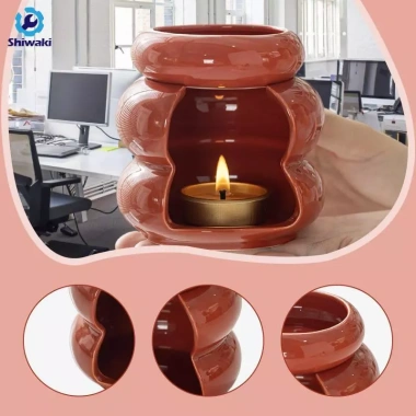 Giá đỡ nến gốm tan chảy, máy khuếch tán dầu thơm không điện, thiền, spa, vườn – 250.800đ 2 Giá đỡ nến gốm tan chảy, máy khuếch tán dầu thơm không điện, thiền, spa, vườn – 250.800đ 2