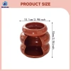 Giá đỡ nến gốm tan chảy, máy khuếch tán dầu thơm không điện, thiền, spa, vườn – 250.800đ 3