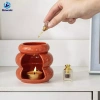 Giá đỡ nến gốm tan chảy, máy khuếch tán dầu thơm không điện, thiền, spa, vườn – 250.800đ 9