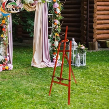 Giá đỡ nghệ sĩ gỗ chắc chắn, điều chỉnh được - Trưng bày tranh vẽ nghệ thuật, sàn, sơn - Giá chỉ 492.800đ