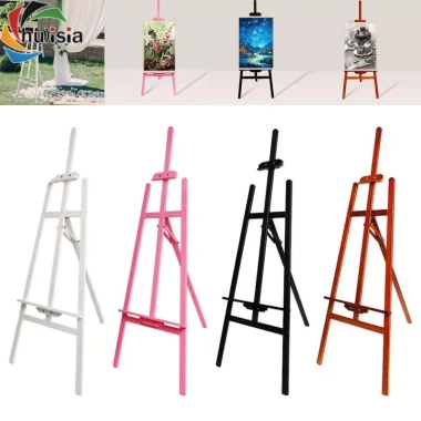 Giá đỡ nghệ sĩ gỗ chắc chắn, điều chỉnh được - Trưng bày tranh vẽ nghệ thuật, sàn, sơn - Giá chỉ 492.800đ