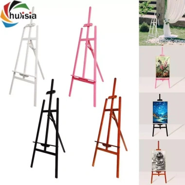 Giá đỡ nghệ sĩ gỗ chắc chắn, điều chỉnh được - Trưng bày tranh vẽ nghệ thuật, sàn, sơn - Giá chỉ 492.800đ