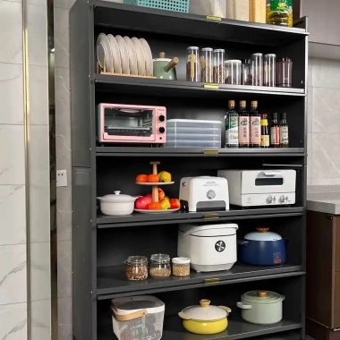 Giá đỡ nhà bếp đa năng thép không gỉ dày nâng cấp - Giá để đồ, tủ đựng đồ ăn, giảm giá 18% chỉ 1.43 triệu