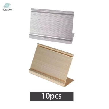 Giá đỡ nhãn hợp kim nhôm chắc chắn – hỗ trợ thẻ & màn hình, lý tưởng cho khách sạn, hội nghị, bán lẻ – giá 288.200₫