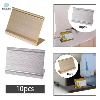 Giá đỡ nhãn hợp kim nhôm chắc chắn – hỗ trợ thẻ & màn hình, lý tưởng cho khách sạn, hội nghị, bán lẻ – giá 288.200₫