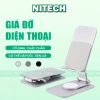 Giá Đỡ NITECH Xoay 360 Gấp Gọn Thép Nhôm Điện Thoại iPad - Livestream Xem Phim 120k