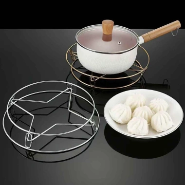 Giá Đỡ Nồi Hấp Hai Mặt Thép Không Gỉ Cách Nhiệt Chống Bỏng cho Nhà Bếp RAMEN 2 Giá Đỡ Nồi Hấp Hai Mặt Thép Không Gỉ Cách Nhiệt Chống Bỏng cho Nhà Bếp RAMEN 2