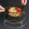Giá Đỡ Nồi Hấp Hai Mặt Thép Không Gỉ Cách Nhiệt Chống Bỏng cho Nhà Bếp RAMEN 9