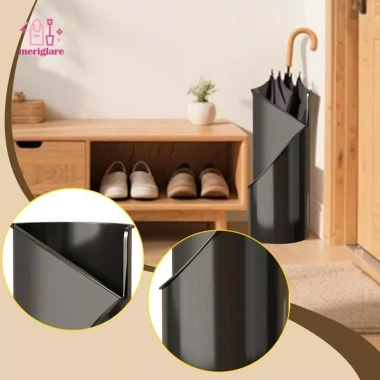 Giá đỡ ô kim loại thông gió đứng, lưu trữ gậy đi bộ bền, giảm giá cho khách sạn