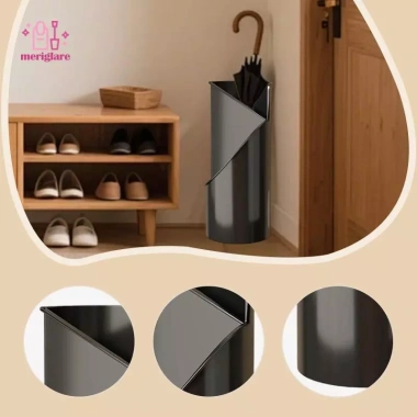 Giá đỡ ô kim loại thông gió đứng, lưu trữ gậy đi bộ bền, giảm giá cho khách sạn