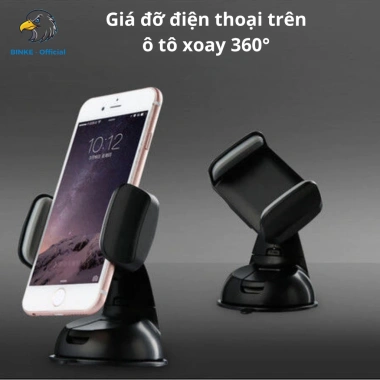 Giá đỡ ô tô BINKE X19 đa năng xoay 360 do chắc chắn tiện lợi 48.000 VND