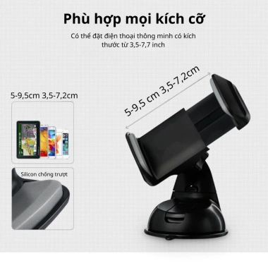 Giá đỡ ô tô BINKE X19 đa năng xoay 360 do chắc chắn tiện lợi 48.000 VND 3 Giá đỡ ô tô BINKE X19 đa năng xoay 360 do chắc chắn tiện lợi 48.000 VND 3