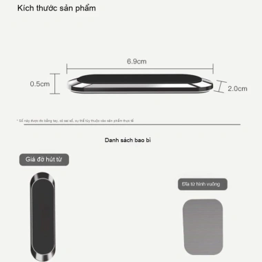 Giá đỡ ô tô mini hợp kim cao cấp – Dán chắc, tương thích mọi máy, chỉ 55.800₫ 9