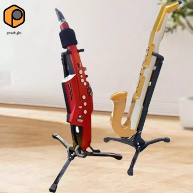 Giá đỡ ống thổi điện gấp đa năng, điều chỉnh độ cao, bảo vệ phụ kiện nhạc cụ Aerophone giá 272.800 VND 5
