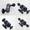Giá đỡ phát trực tiếp đa năng cho điện thoại - đầu bóng tròn, kẹp vỏ đậu 17,4mm