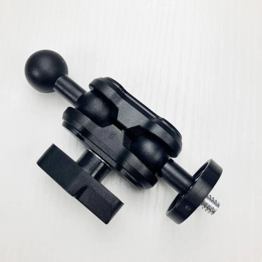 Giá đỡ phát trực tiếp đa năng cho điện thoại - đầu bóng tròn, kẹp vỏ đậu 17,4mm 8