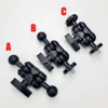 Giá đỡ phát trực tiếp đa năng cho điện thoại - đầu bóng tròn, kẹp vỏ đậu 17,4mm 9