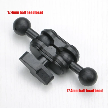 Giá đỡ phát trực tiếp đa năng cho điện thoại - đầu bóng tròn, kẹp vỏ đậu 17,4mm 10
