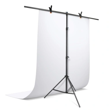 Giá đỡ phông nền chữ T 1,5x2m di động, 4 kẹp lò xo - Giá ưu đãi 121.800₫, chất lượng cao 4