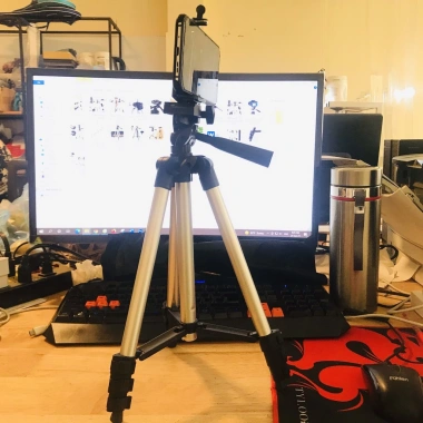 Giá Đỡ Quay Phim 3 Chân TF-3.110/3.120 - Kèm Kẹp Điện Thoại, Livestream TikTok, Chụp Ảnh - Giá chỉ 85.000₫