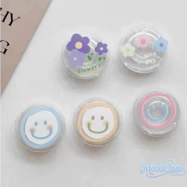 Giá đỡ silicon SpongeBob Doraemon họa tiết hoa nơ xinh xắn, thời trang sáng tạo, giá chỉ 2.001 VND