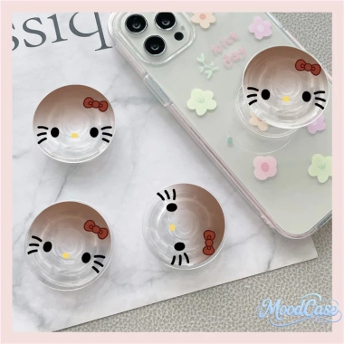 Giá đỡ silicon SpongeBob Doraemon họa tiết hoa nơ xinh xắn, thời trang sáng tạo, giá chỉ 2.001 VND