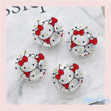 Giá đỡ silicon SpongeBob Doraemon họa tiết hoa nơ xinh xắn, thời trang sáng tạo, giá chỉ 2.001 VND