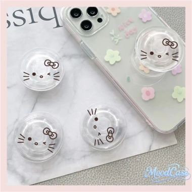 Giá đỡ silicon SpongeBob Doraemon họa tiết hoa nơ xinh xắn, thời trang sáng tạo, giá chỉ 2.001 VND