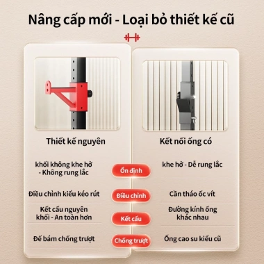 Giá đỡ tạ đa năng, giá đỡ tạ đơn tại nhà, nhiều mức điều chỉnh, giảm giá 13% chỉ 1.179.000 2