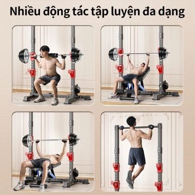 Giá đỡ tạ đa năng, giá đỡ tạ đơn tại nhà, nhiều mức điều chỉnh, giảm giá 13% chỉ 1.179.000 7