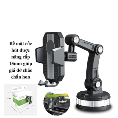 Giá đỡ taplo chân to siêu hít W30 - Kẹp điện thoại đa năng cho xe ô tô DV AUTO, giảm còn 85.001 VND